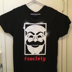 “fsociety” Mr. Robot lootcrate shirt size 3XL